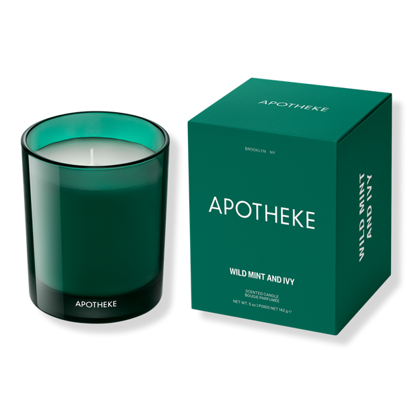 APOTHEKE Wild Mint and Ivy Petite Scented Candle #1