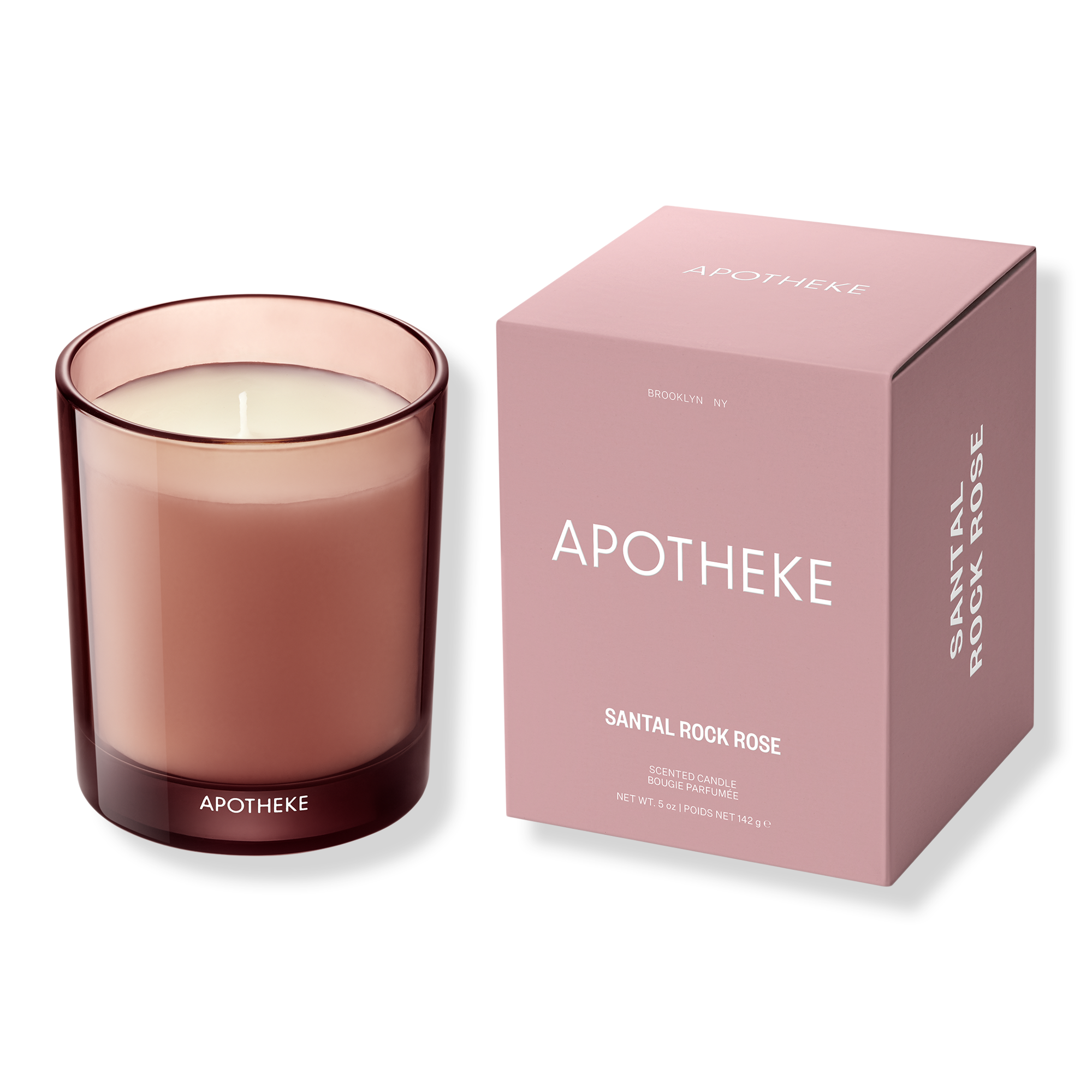 APOTHEKE Santal Rock Rose Petite Scented Candle #1