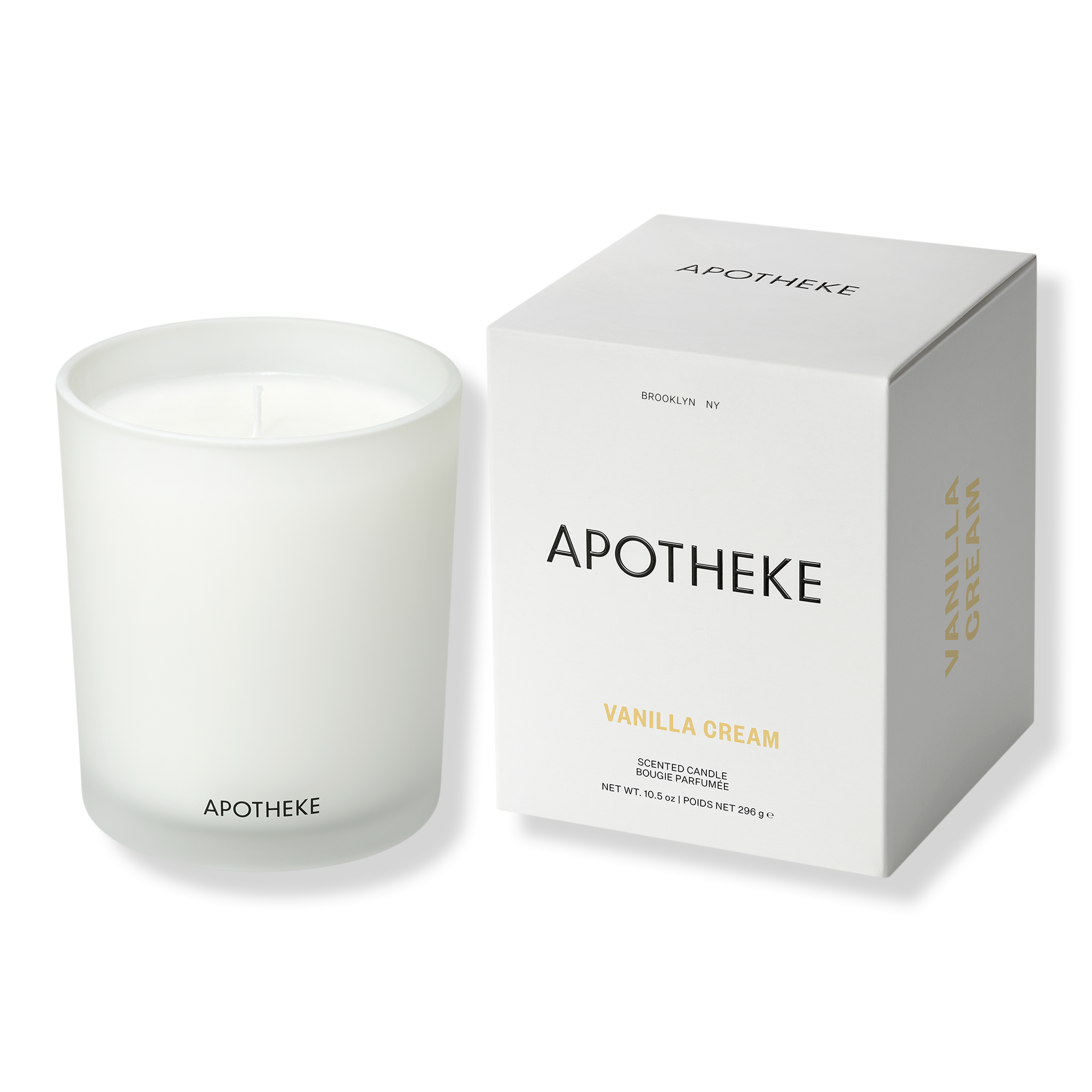 APOTHEKE Vanilla Cream Scented Candle #1