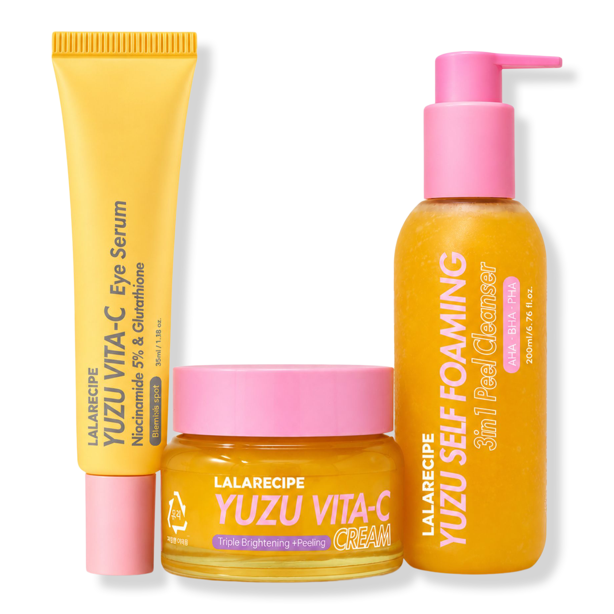 LALARECIPE Yuzu Complete Brightening Routine #1