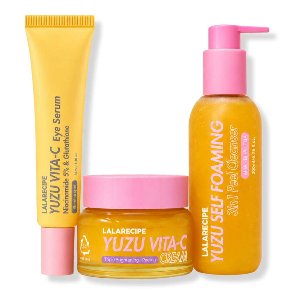 LALARECIPE Yuzu Complete Brightening Routine