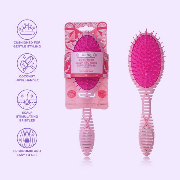GLISTER Love Your Scalp Eco-Friendly Detangling Brush #2