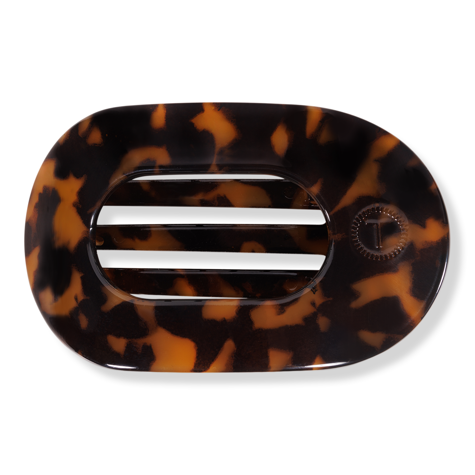 TELETIES Small Flat Round Hair Clip #1