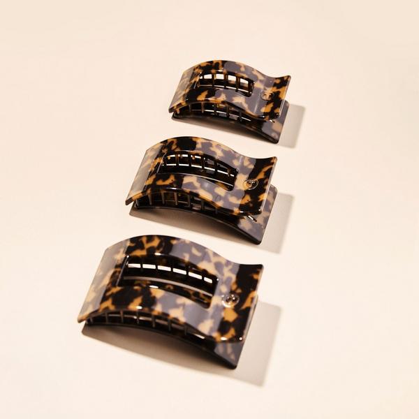TELETIES Large Flat Rectangle Hair Clip #4