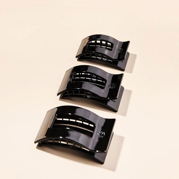 TELETIES Large Flat Rectangle Hair Clip #2