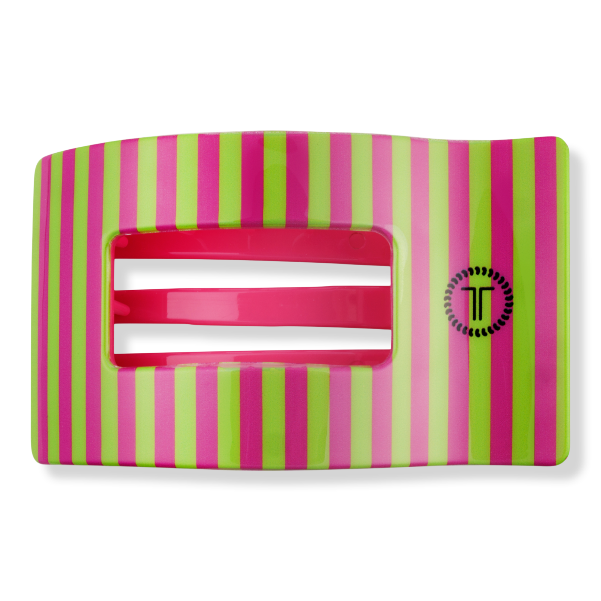 TELETIES Large Flat Rectangle Hair Clip #1