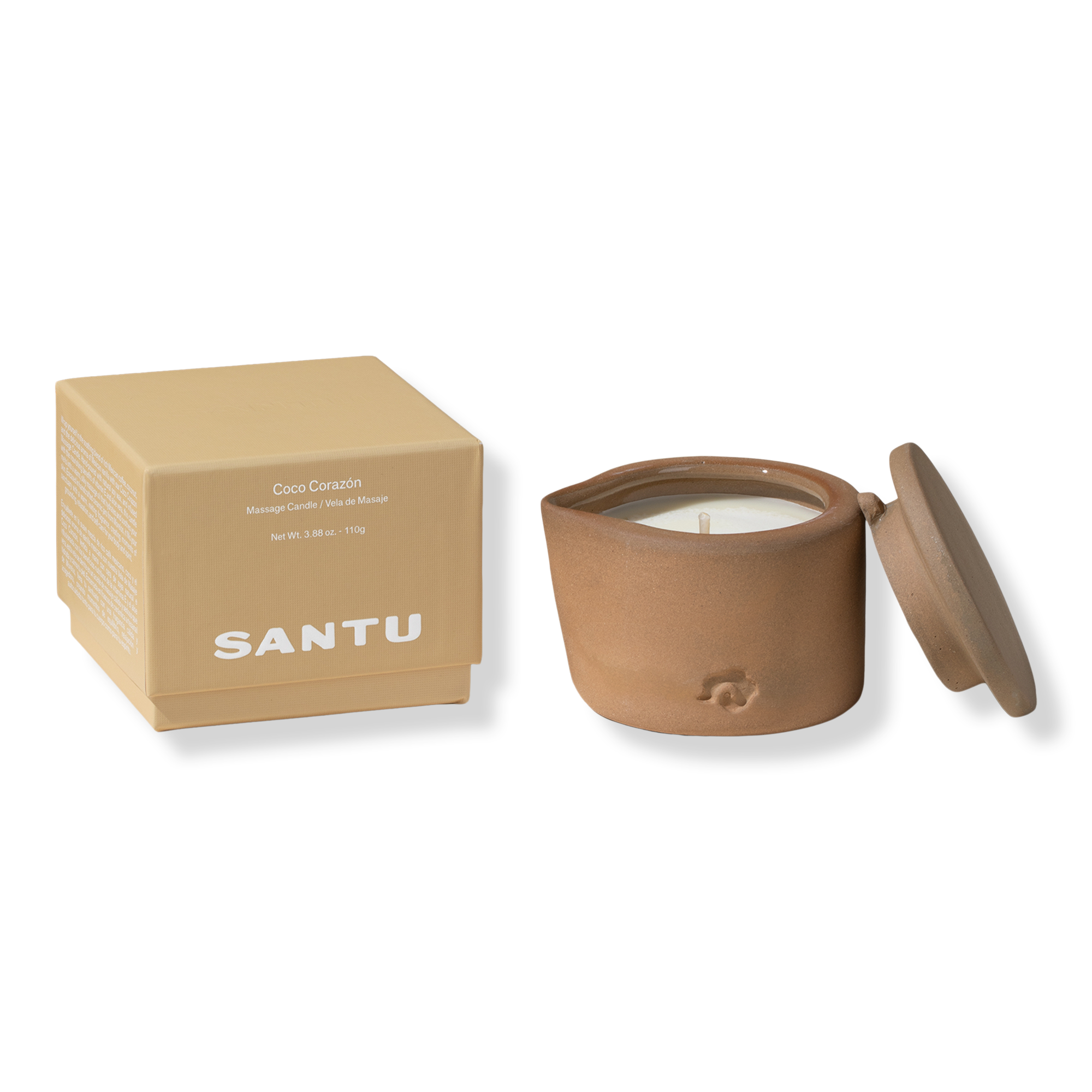 Santu Coco Corazón Massage Candle #1