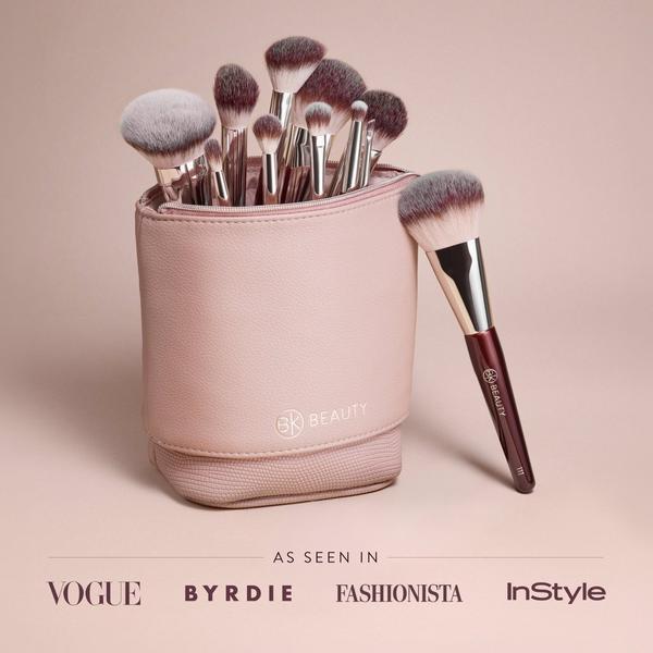 BK Beauty Standup Brush Holder & Travel Makeup Bag #2