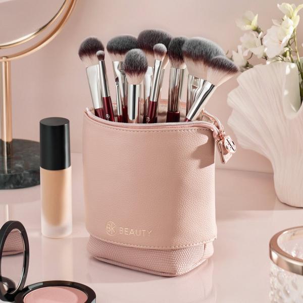 BK Beauty Standup Brush Holder & Travel Makeup Bag #5