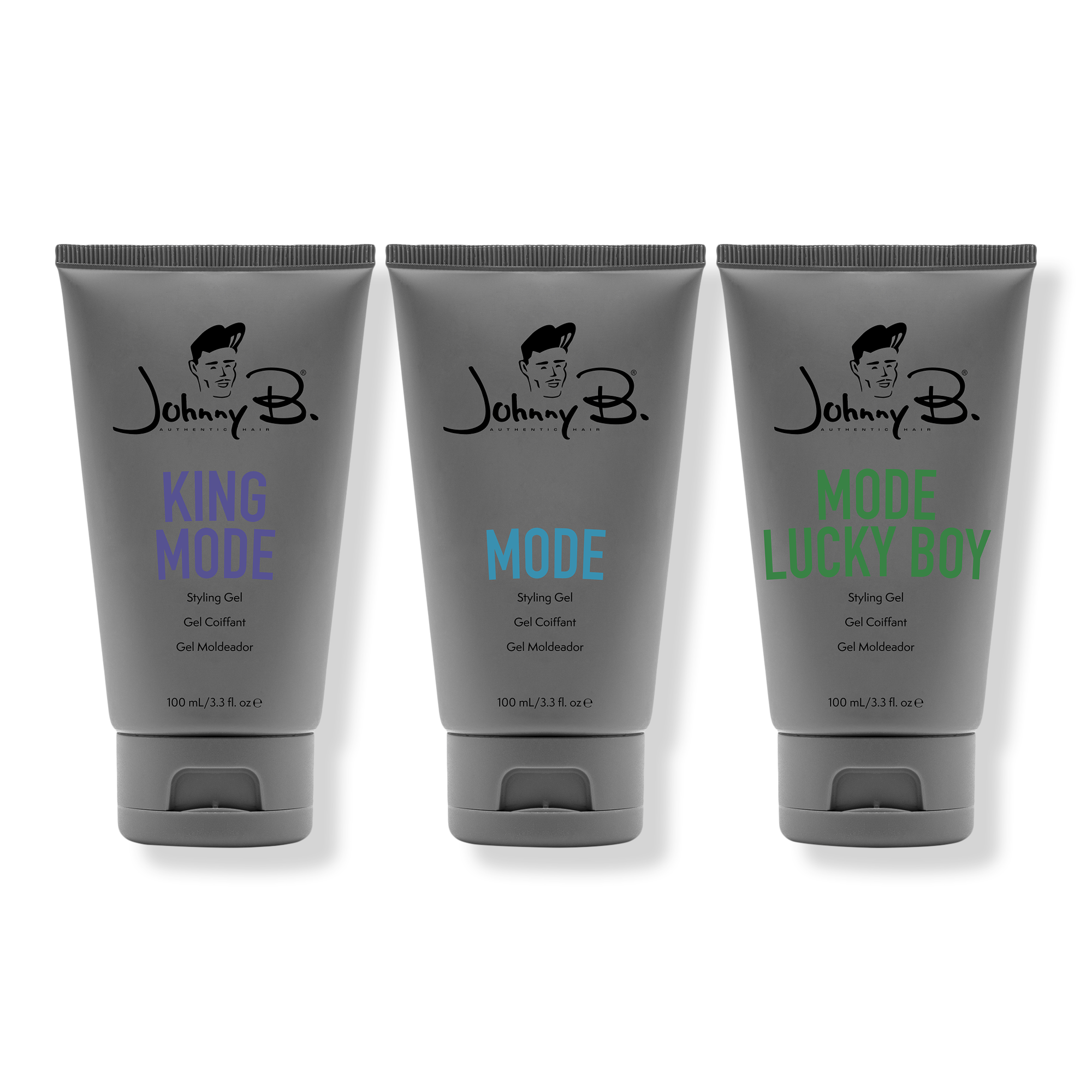 Johnny B. Hair Care Mode Styling Gel Bundle #1