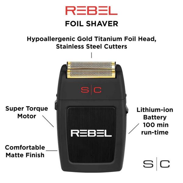 Stylecraft Rebel Cordless Professional Foil Shaver #2