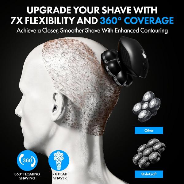 Stylecraft Ace 7X Cordless Head Shaver #8