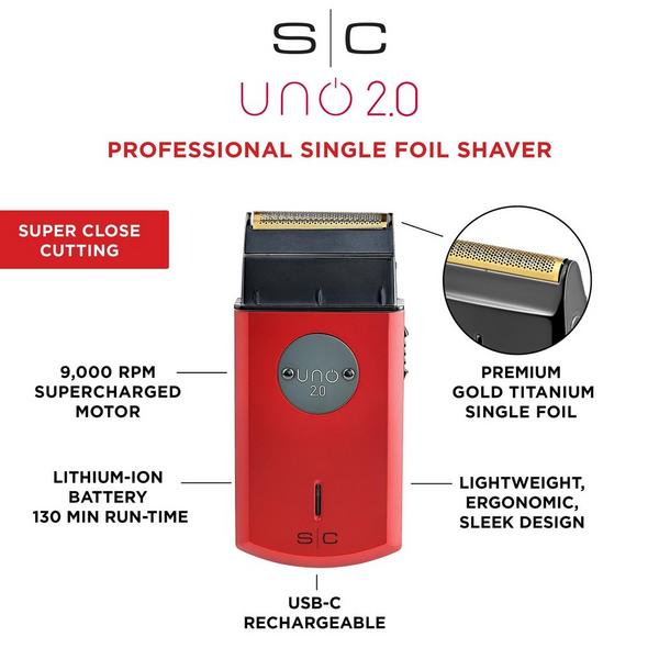 Stylecraft Uno 2.0 Mini-Sized Cordless Single Foil Shaver #2