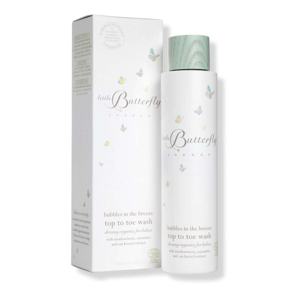 Little Butterfly London Bubbles in the Breeze Top to Toe Wash