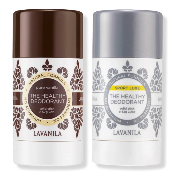 LAVANILA Pure Vanilla & Sport Luxe Award Winning Deodorant Duo #1