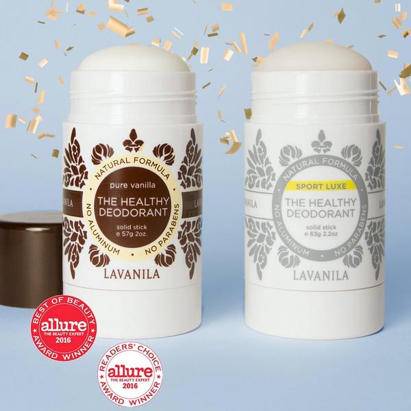 LAVANILA Pure Vanilla & Sport Luxe Award Winning Deodorant Duo #2