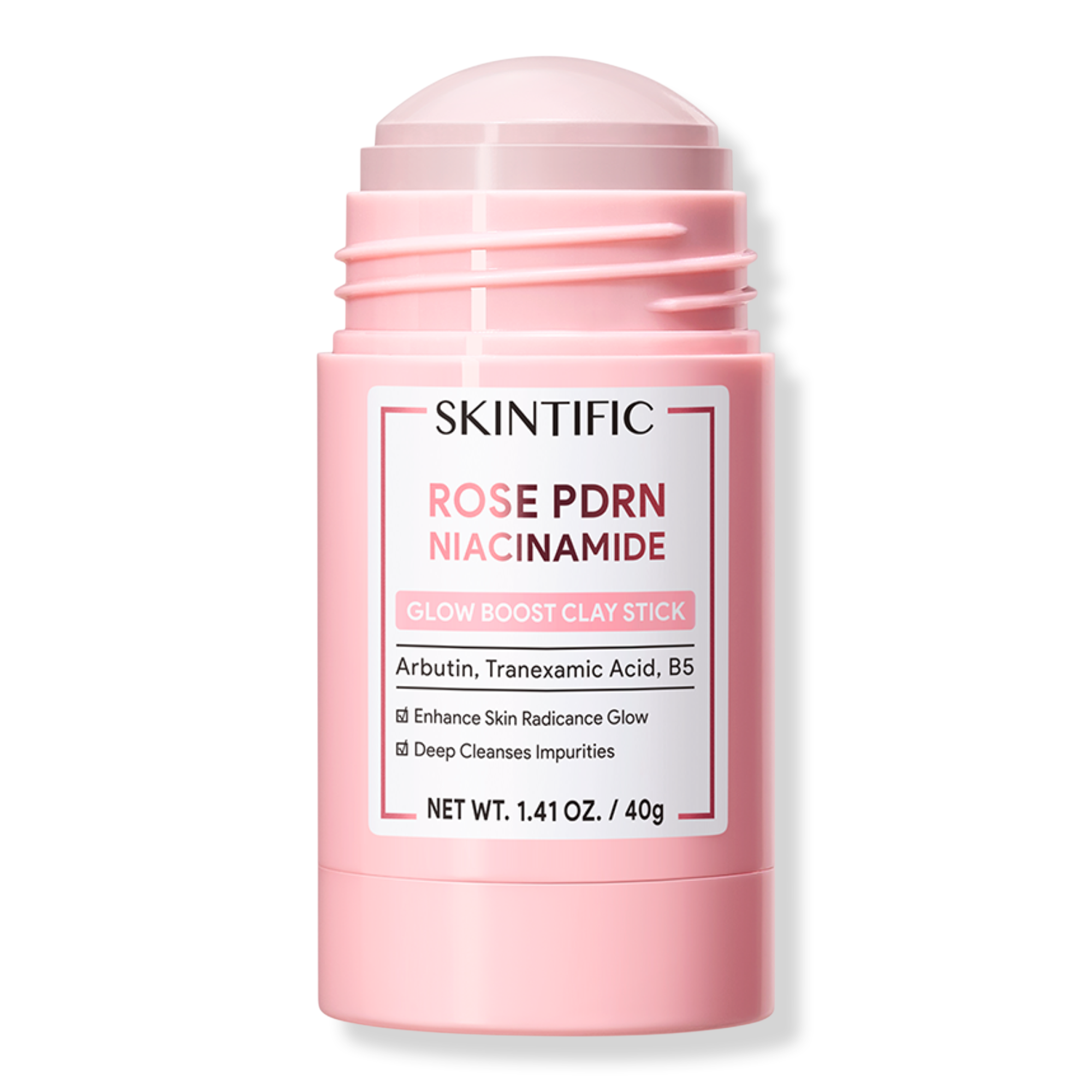 Skintific Rose PDRN Niacinamide Glow Boost Clay Stick #1
