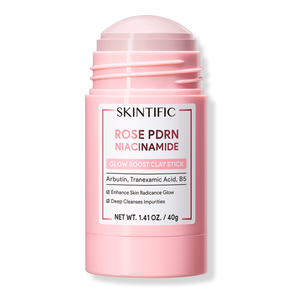 Skintific Rose PDRN Niacinamide Glow Boost Clay Stick #1