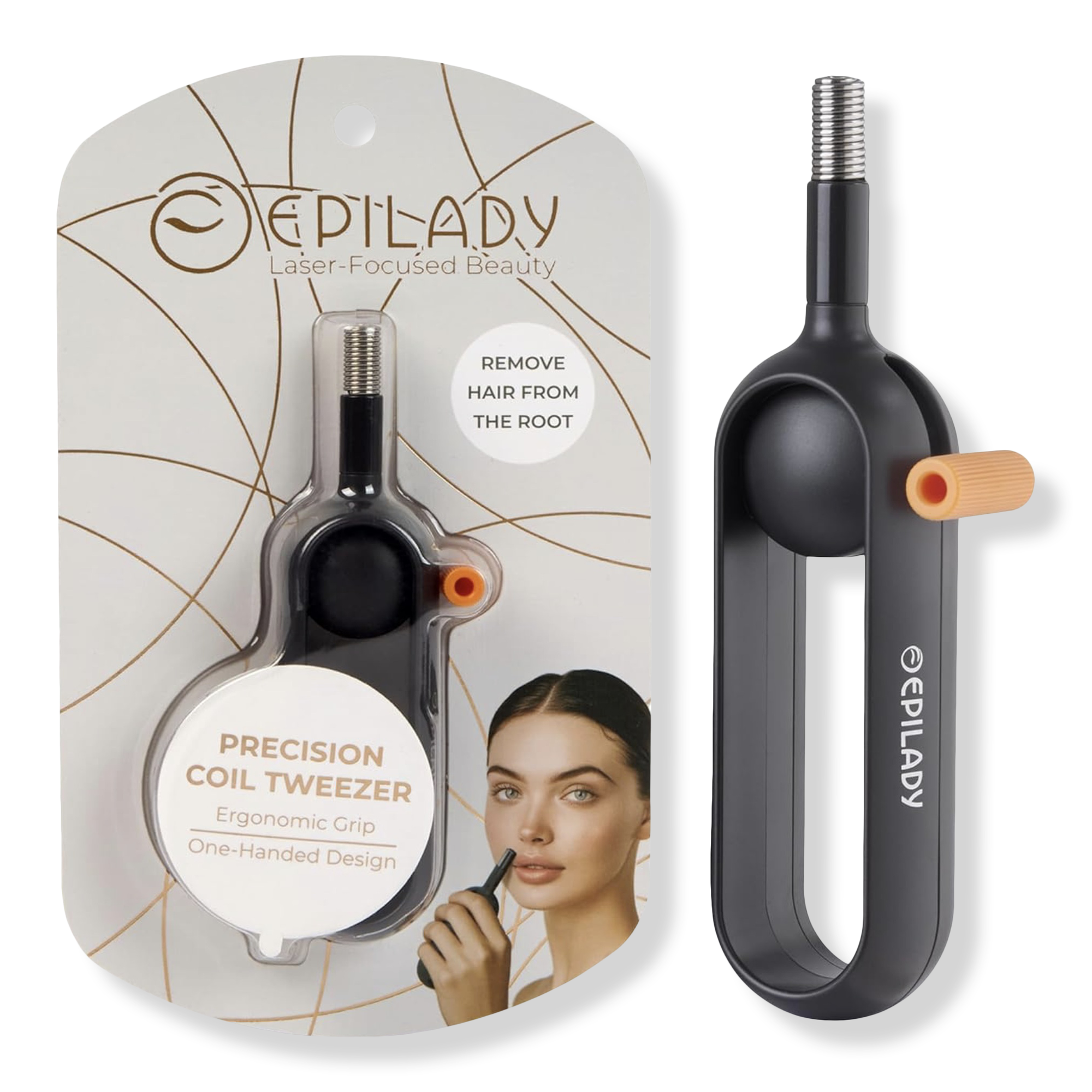 Epilady Precision Coil Tweezer with Ergonomic Grip #1