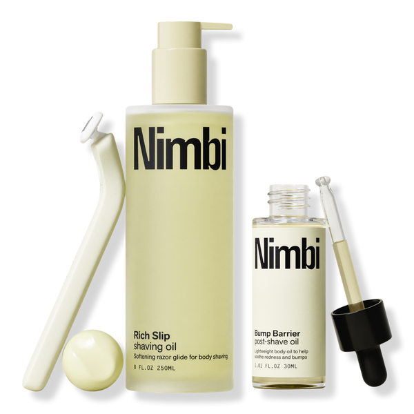 Nimbi Body Sculpt Shave Duo: Razor & Rich Slip Shaving Oil #1