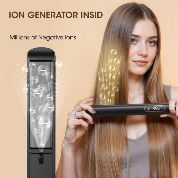 NICEBAY Titanium Flat Iron Curler #6