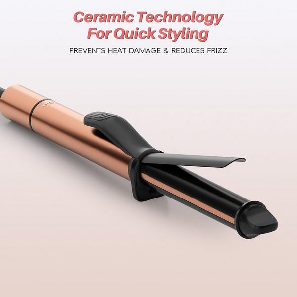 NICEBAY Ceramic Barrel Professional 1" Curler #6