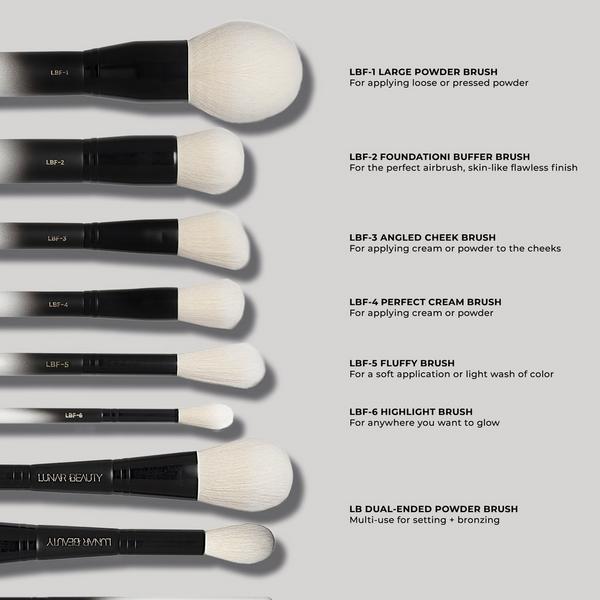 Lunar Beauty Face Brush Set #2