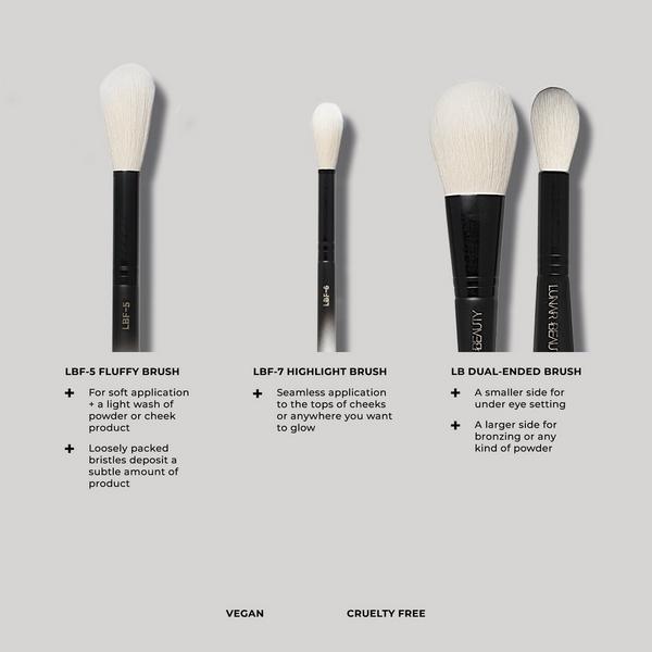 Lunar Beauty Face Brush Set #4