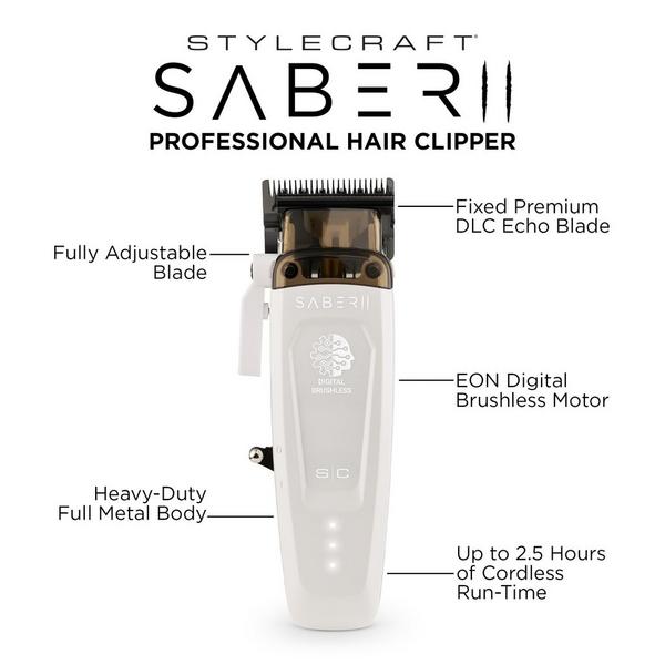 Stylecraft Saber 2 Professional Cordless Hair Clipper #2