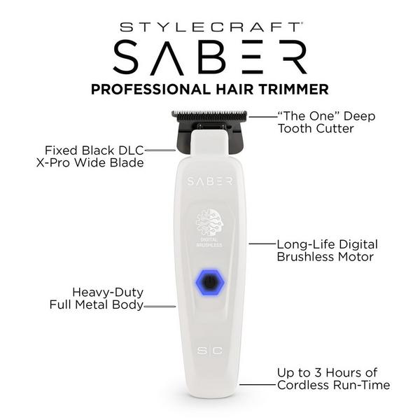 Stylecraft Saber Professional Cordless Hair Trimmer #2