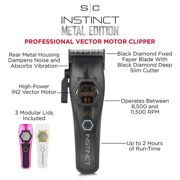 Stylecraft Instinct Metal Professional Cordless Hair Clipper #2