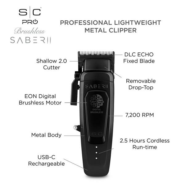 Stylecraft Saber 2 Professional Cordless Hair Clipper #2