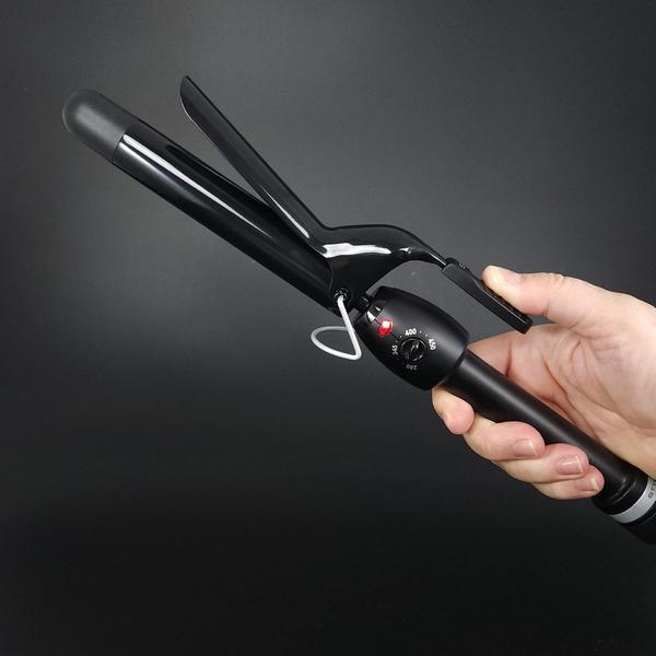 Stylecraft Stay-Temp Black Gold Ceramic Curling Iron #5