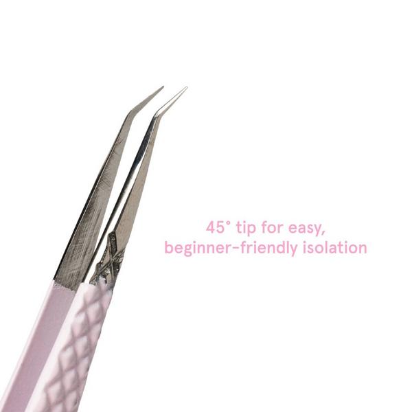élan beauté & supplies Pink E06 Isolation Tweezer #2
