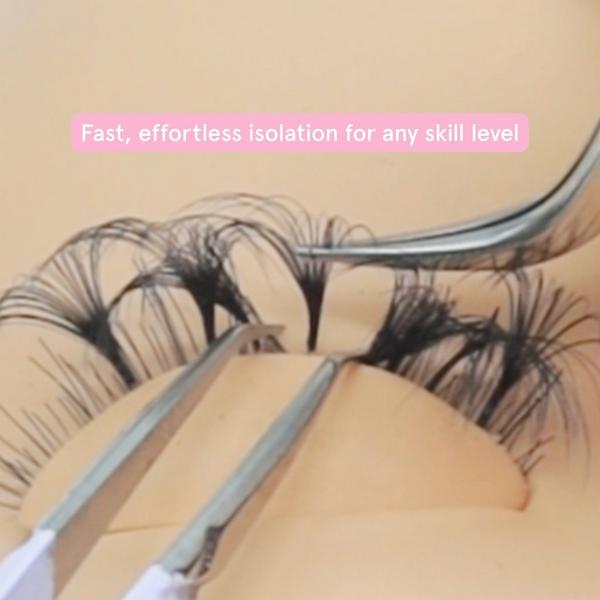 élan beauté & supplies Pink E06 Isolation Tweezer #4