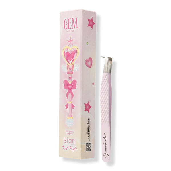 élan beauté & supplies Rose Quartz Nano Grip Lash Tweezer #1