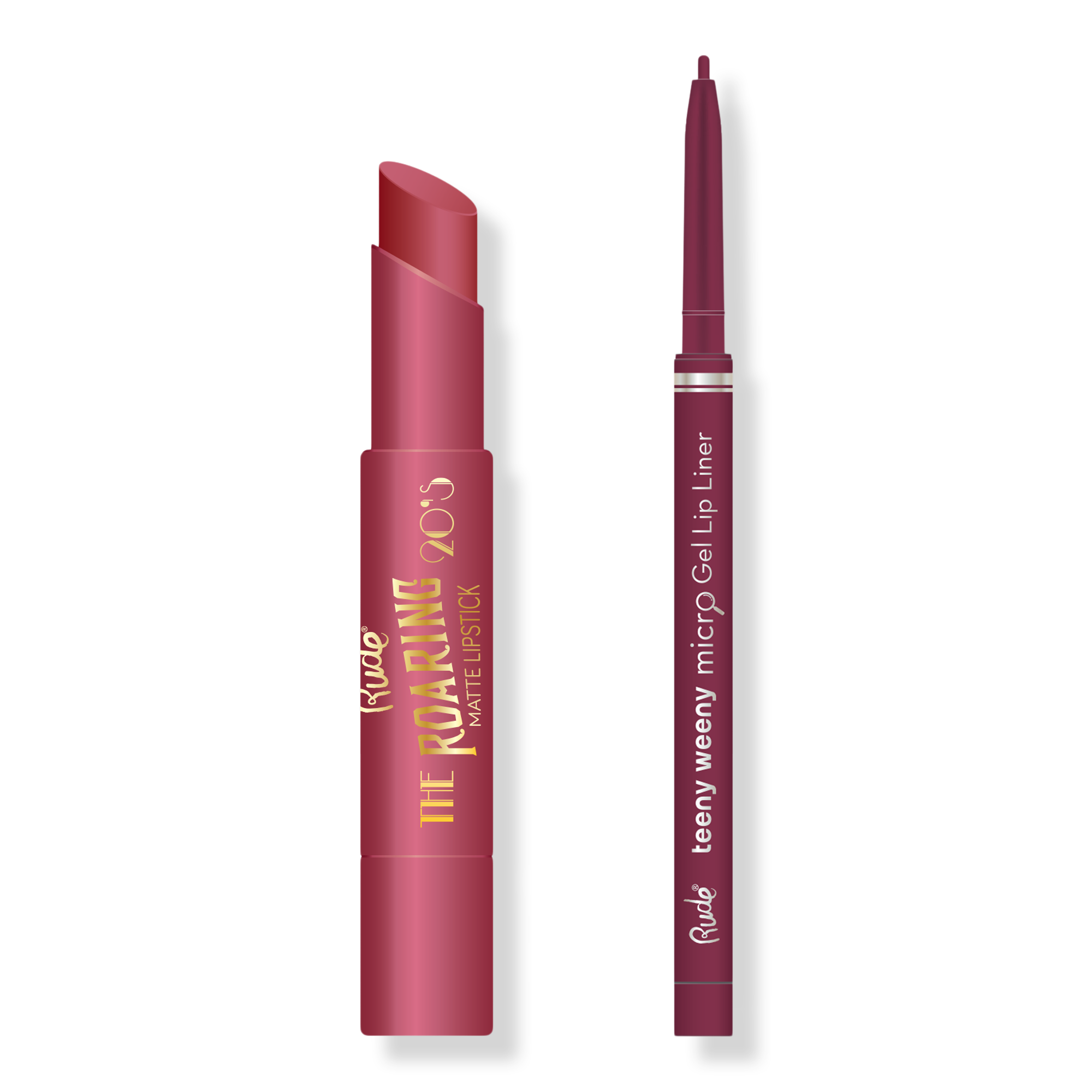 Rude The Roaring 20's + Teeny Weeny Lip Duo #1