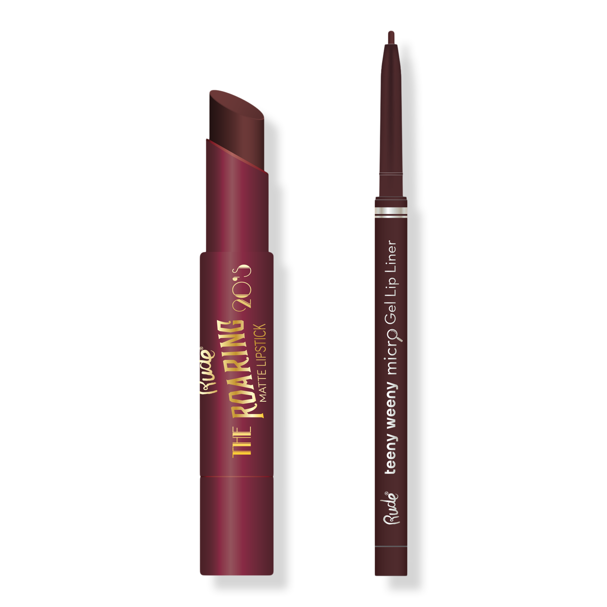 Rude The Roaring 20's + Teeny Weeny Lip Duo #1