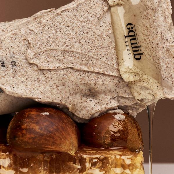 Equlib Eau Calm Honey Chestnut Shell Mask #3