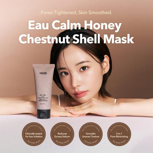 Equlib Eau Calm Honey Chestnut Shell Mask #5