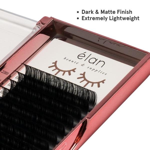 élan beauté & supplies Dark Brown Cashmere Lash Tray #2