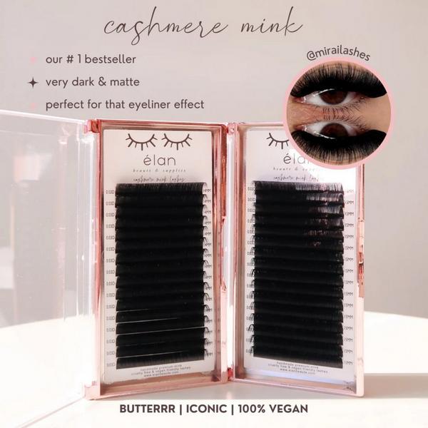 élan beauté & supplies Dark Brown Cashmere Lash Tray #6