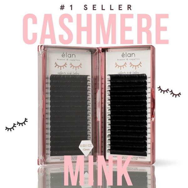 élan beauté & supplies Dark Brown Cashmere Lash Tray #7