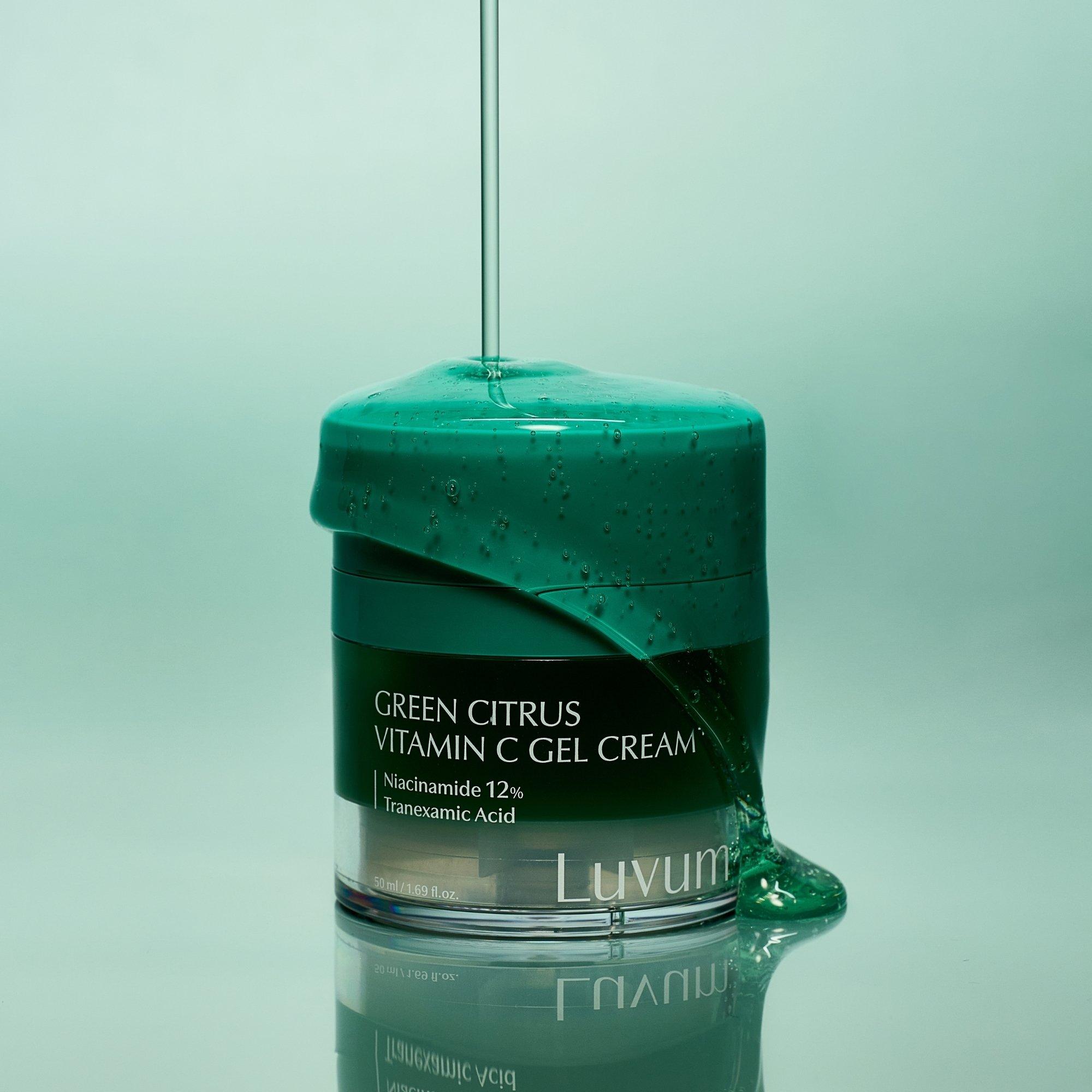 Luvum Green Citrus Vitamin C Gel Cream Plus — фото 3