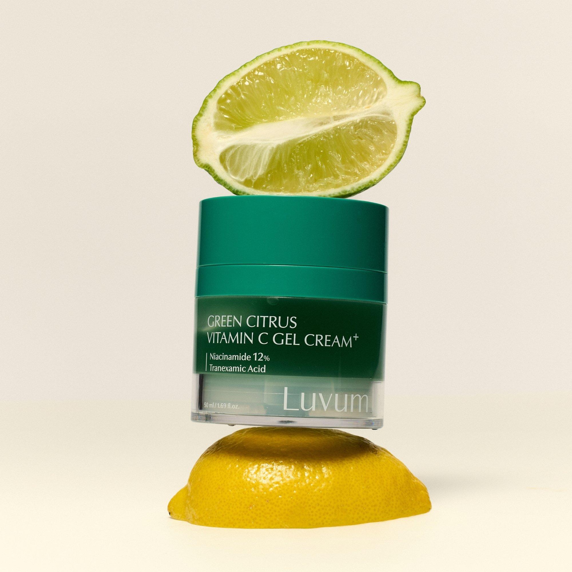 Luvum Green Citrus Vitamin C Gel Cream Plus — фото 5