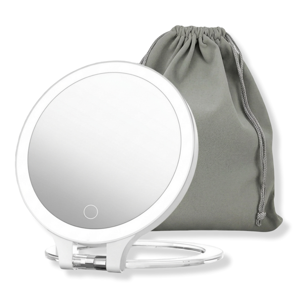 FASCINATE Rechargeable Lighted Makeup Mirror with Travel Bag #1