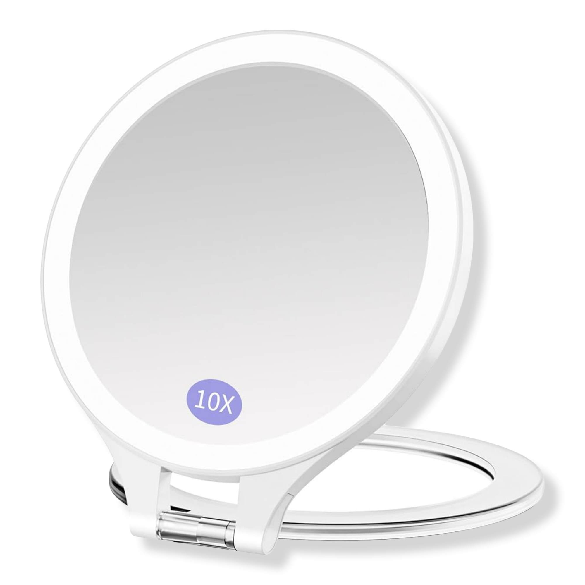 FASCINATE 2-Sided Magnifying Mirror with 3 Color Lights #1