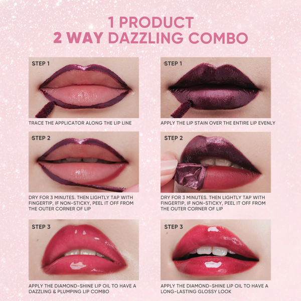 JudyDoll Peel Off Stain and Plumping Oil Duo #9