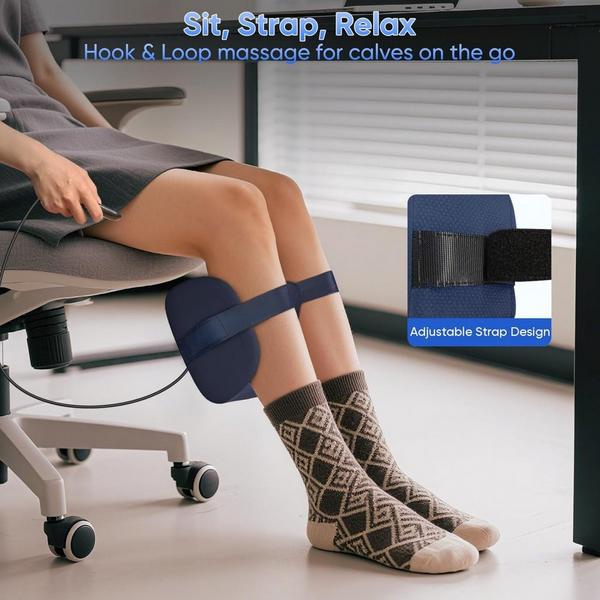 TISSCARE Shiatsu Foot and Calf Massager with Heat, Deep Kneading and Adjustable Massage #3
