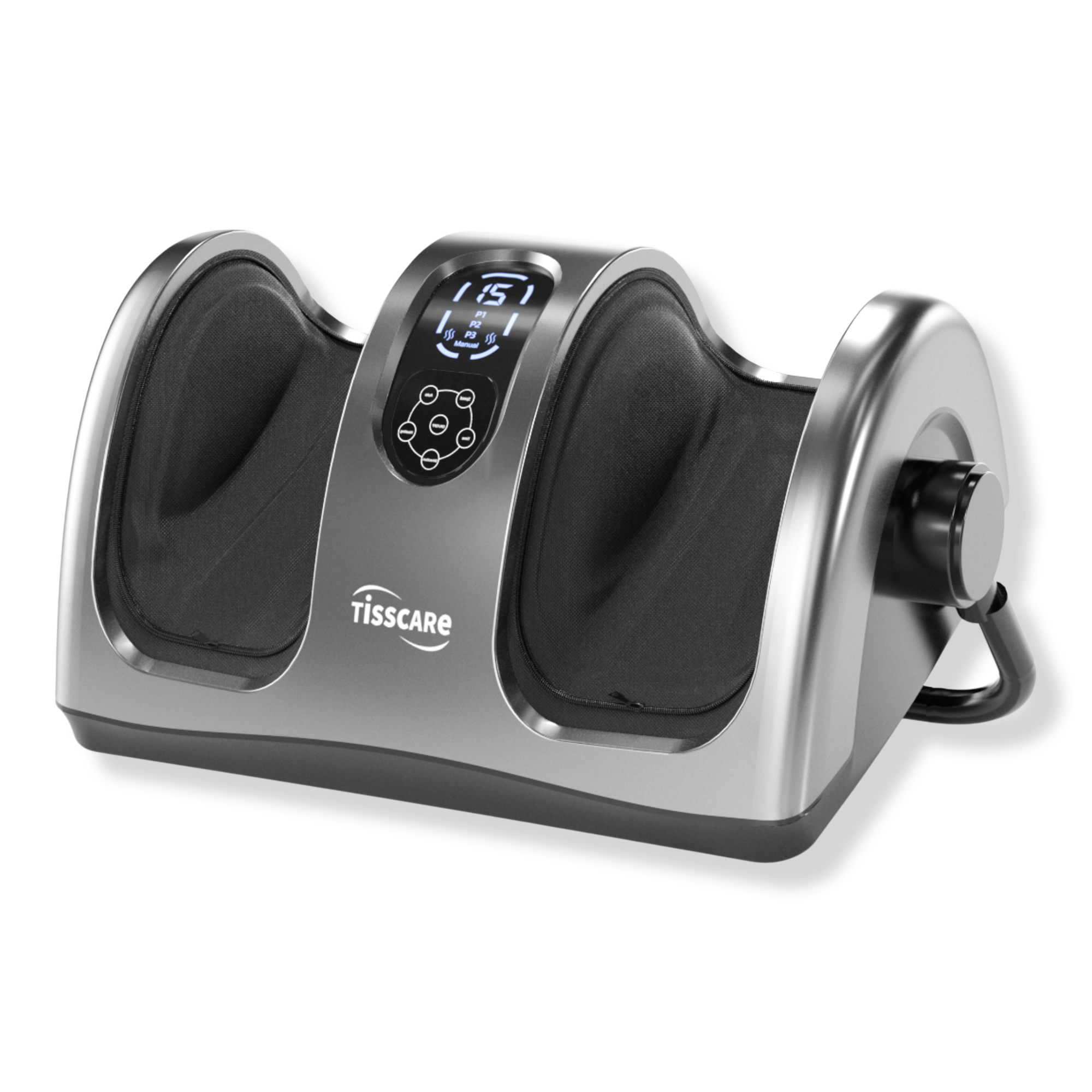 TISSCARE Shiatsu Foot Massager with Heat, Deep Kneading Massage & Adjustable Calf Support #1
